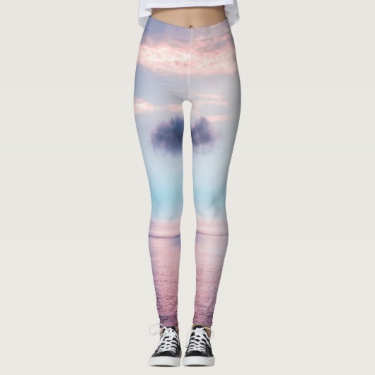 Farbenreiche Landschaft Leggings (Vorderseite)