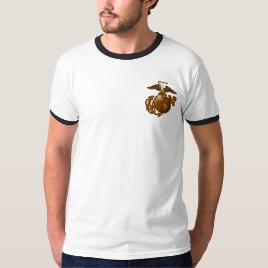 Farbenreicher EGA - Bronze T-Shirt (Vorderseite)