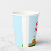 Farbenreicher Papiertasse Kinder-Videospiel Pappbecher (Rechts)