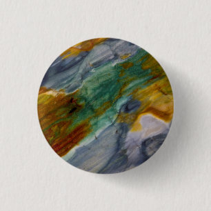 Farbenreicher Piute-Jasper Button