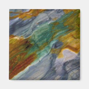 Farbenreicher Piute-Jasper Magnet