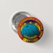 Farbenreicher WIIU Revers-Knopf Button (Vorne & Hinten)