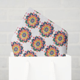 Farbenreiches Diwali-Geschenk Seidenpapier