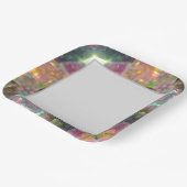 Farbenriss Pappteller (Gewinkelt)