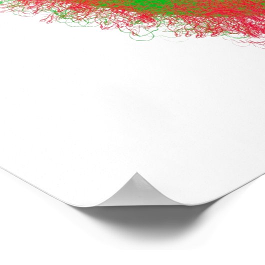 Farbenröhre Poster (Ecke)