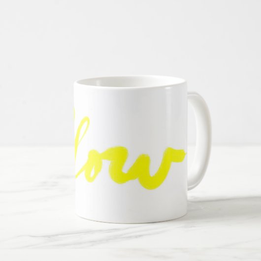 Farbensammlung Gelbe Tasse (VorderseiteRechts)