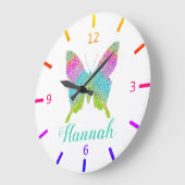 Farbenschmetterling Große Wanduhr (Winkel)