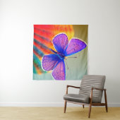 Farbenschmetterling Wandteppich (Beispiel (Horizontal))