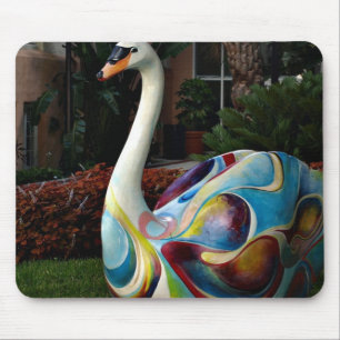 Farbenschwan Mousepad