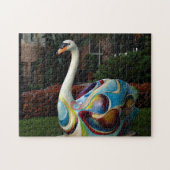 Farbenschwan Puzzle (Horizontal)