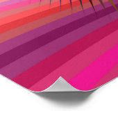 Farbenspirale Poster (Ecke)