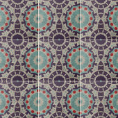 Farbenstörendes marokkanisches geometrisches Muste Fliese