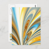 Farbenstoß Postkarte (Vorne/Hinten)