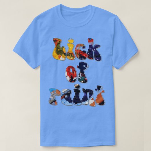 Farbenstoß T-Shirt (Design vorne)