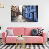 Farbenstrassen des alten San Juan Leinwanddruck (Insitu (Wohnzimmer))