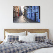 Farbenstrassen des alten San Juan Leinwanddruck (Insitu (Schlafzimmer))