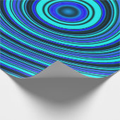 Farbenstrudel Geschenkpapier (Ecke)