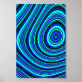 Farbenstrudel Poster (Vorne)