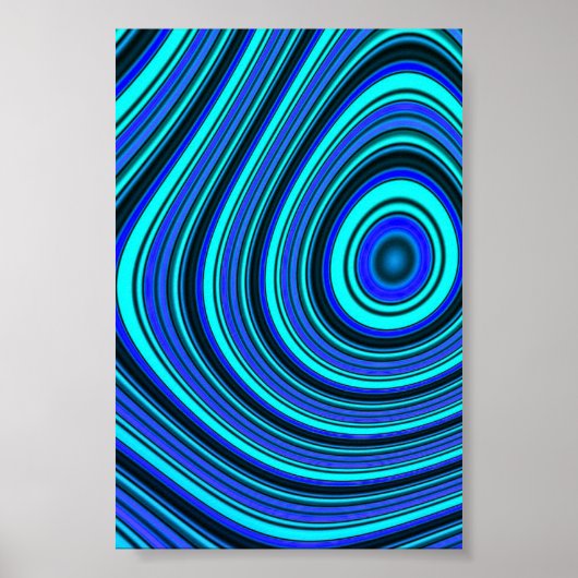 Farbenstrudel Poster (Vorne)