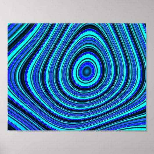 Farbenstrudel Poster (Vorne)