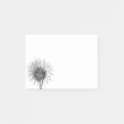 Farbenverkehrtes Feuerwerk Post-it Klebezettel (Vorderseite)
