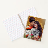 Farbenvolles digitales 3D-Spiral-Notebook - Perfek Notizblock (Innenseite)