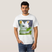 Farbenvolles digitales Design Männerwert-T - Shirt (Vorne ganz)