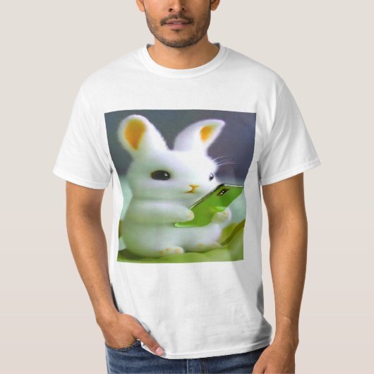 Farbenvolles digitales Design Männerwert-T - Shirt (Vorderseite)