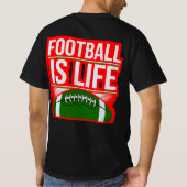 Farbenvolles digitales Design Männerwert-T - Shirt (Rückseite)