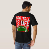 Farbenvolles digitales Design Männerwert-T - Shirt (Schwarz voll)