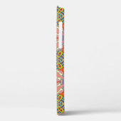 Farbenvolles Dreieck-Flickwerk, handgezeichnet Kun Case-Mate iPhone Hülle (Rückseite / Links)