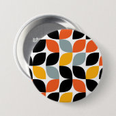 Farbenvolles, einzigartiges, trendiges, urbanes Bl Button (Vorne & Hinten)