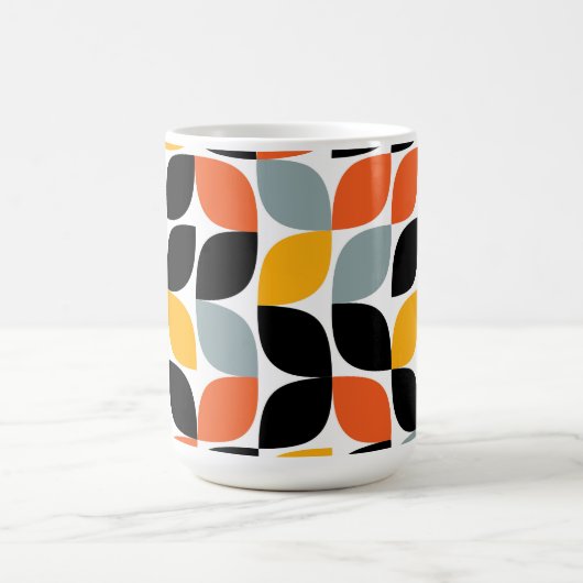 Farbenvolles, einzigartiges, trendiges, urbanes Bl Kaffeetasse (Mittel)