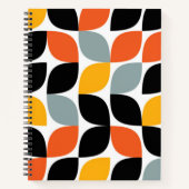 Farbenvolles, einzigartiges, trendiges, urbanes Bl Notizblock (Vorderseite)