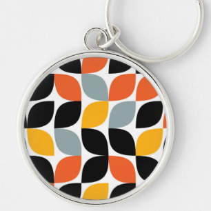 Farbenvolles, einzigartiges, trendiges, urbanes Bl Schlüsselanhänger