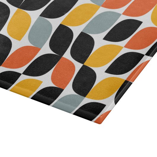 Farbenvolles, einzigartiges, trendiges, urbanes Bl Schneidebrett (Ecke)