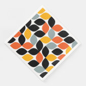 Farbenvolles, einzigartiges, trendiges, urbanes Bl Serviette (Ecke)