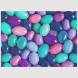 Farbenvolles Jelly Bean Art Tissue Paper Seidenpapier
