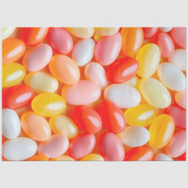 Farbenvolles Jelly Bean Art Tissue Paper Seidenpapier