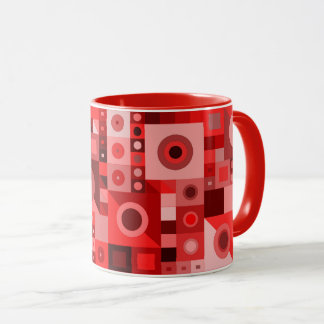 Farbenvolles künstlerisches Geburtstagsgeschenk Tasse