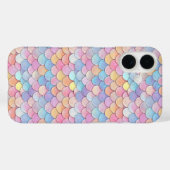 Farbenvolles Mermaid-Muster Case-Mate iPhone Hülle (Rückseite (Horizontal))