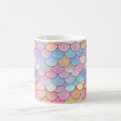 Farbenvolles Mermaid-Muster Kaffeetasse (Mittel)