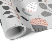 Farbenvolles Sommermuster Geschenkpapier (Rolleneckpunkt)