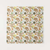 Farbenvolles Sommermuster Wandteppich (Vorderseite)