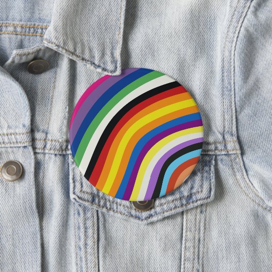 Farbenvolles Streifenmuster für das Flag Button (Beispiel)