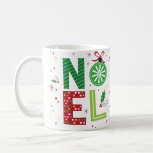 "Farbenvolles Weihnachtsdesign im Weihnachten" Kaffeetasse