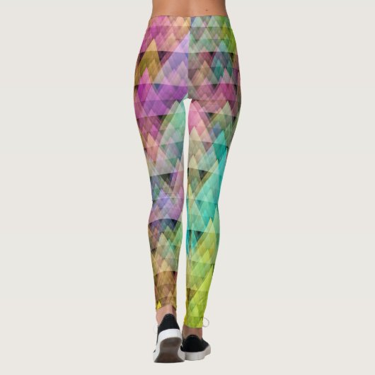 Farbenwald Leggings (Rückseite)