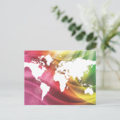 Farbenwelt Postkarte (Stehend Vorderseite)