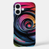 Farbenwirbel Case-Mate iPhone Hülle (Rückseite)