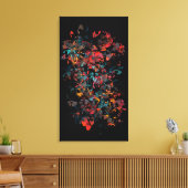 Farbenzellen Leinwanddruck (Insitu (Wohnzimmer))